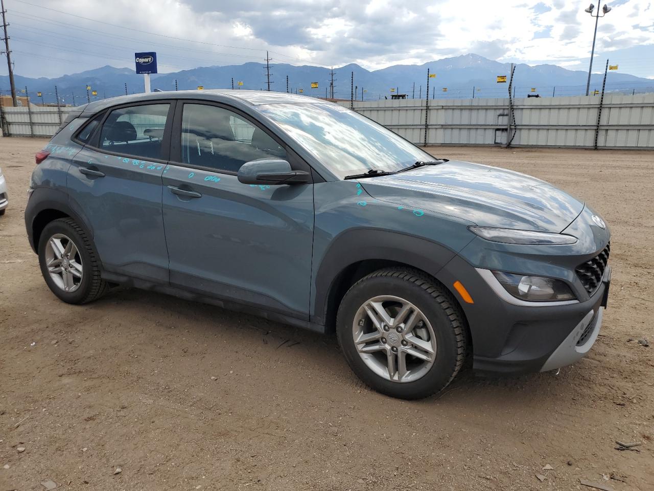 2022 HYUNDAI KONA SEL VIN:KM8K22AB8NU848802