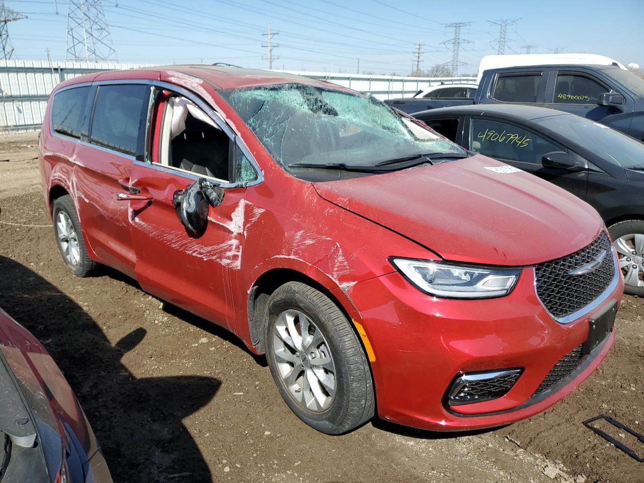 2024 CHRYSLER PACIFICA TOURING L VIN:2C4RC3BG1RR203525