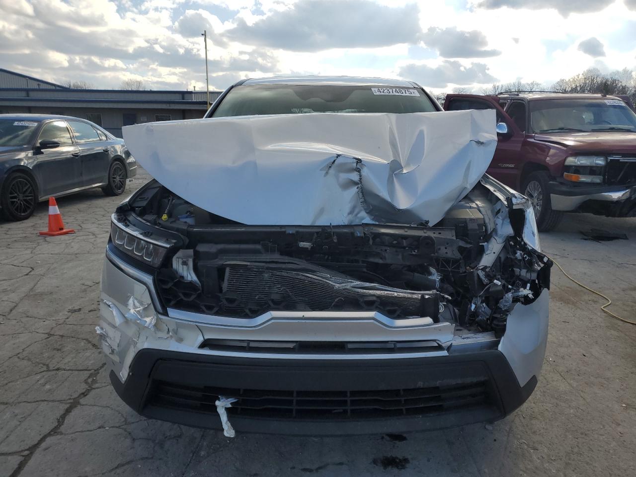 2022 KIA SORENTO LX VIN:5XYRG4LC4NG113323