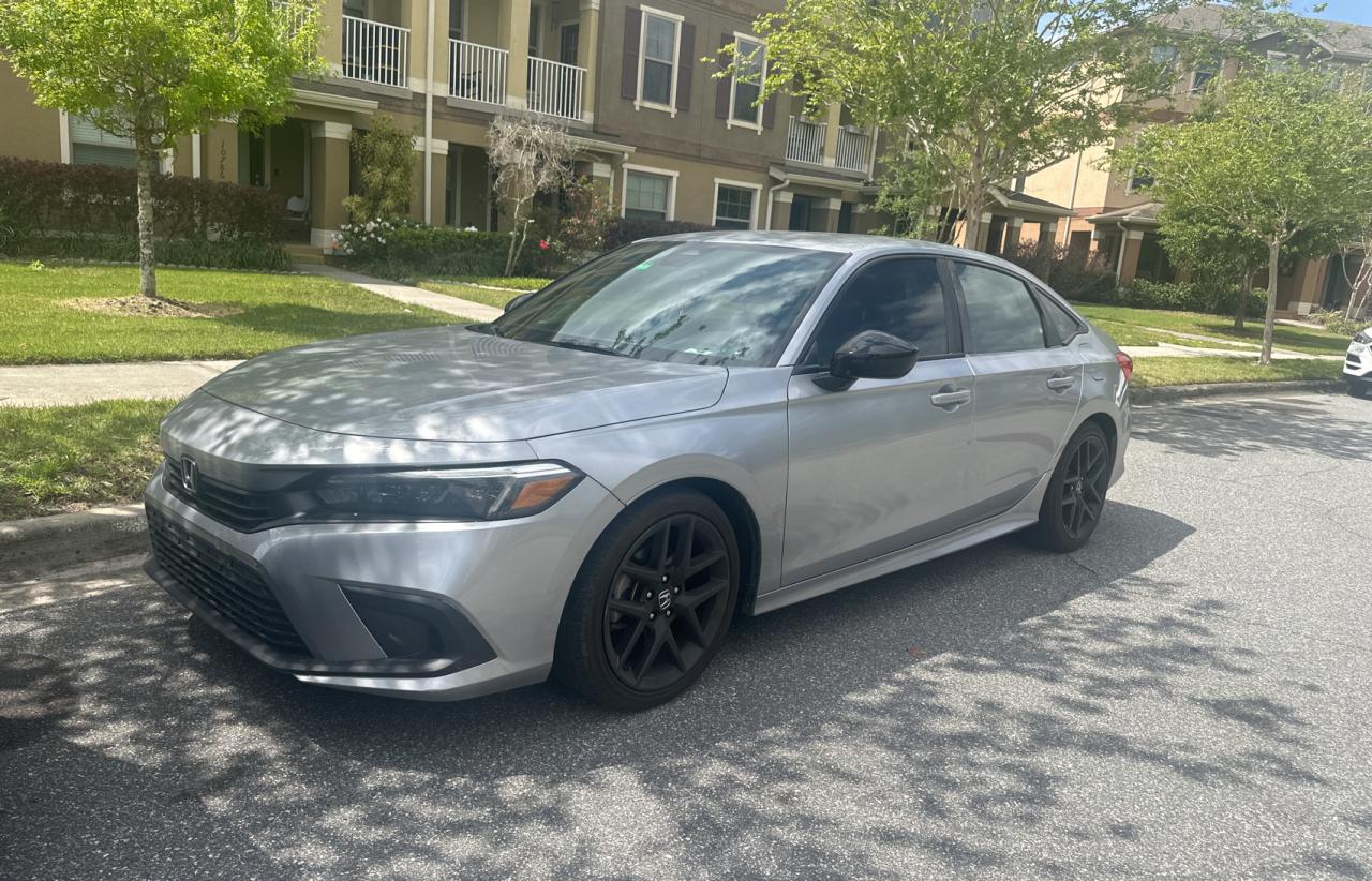 2022 HONDA CIVIC SPORT VIN:2HGFE2F55NH541995