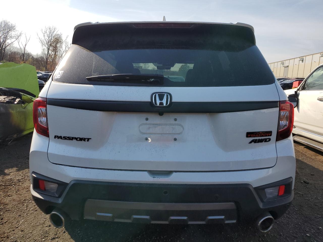 2022 HONDA PASSPORT TRAIL SPORT VIN:5FNYF8H61NB015110