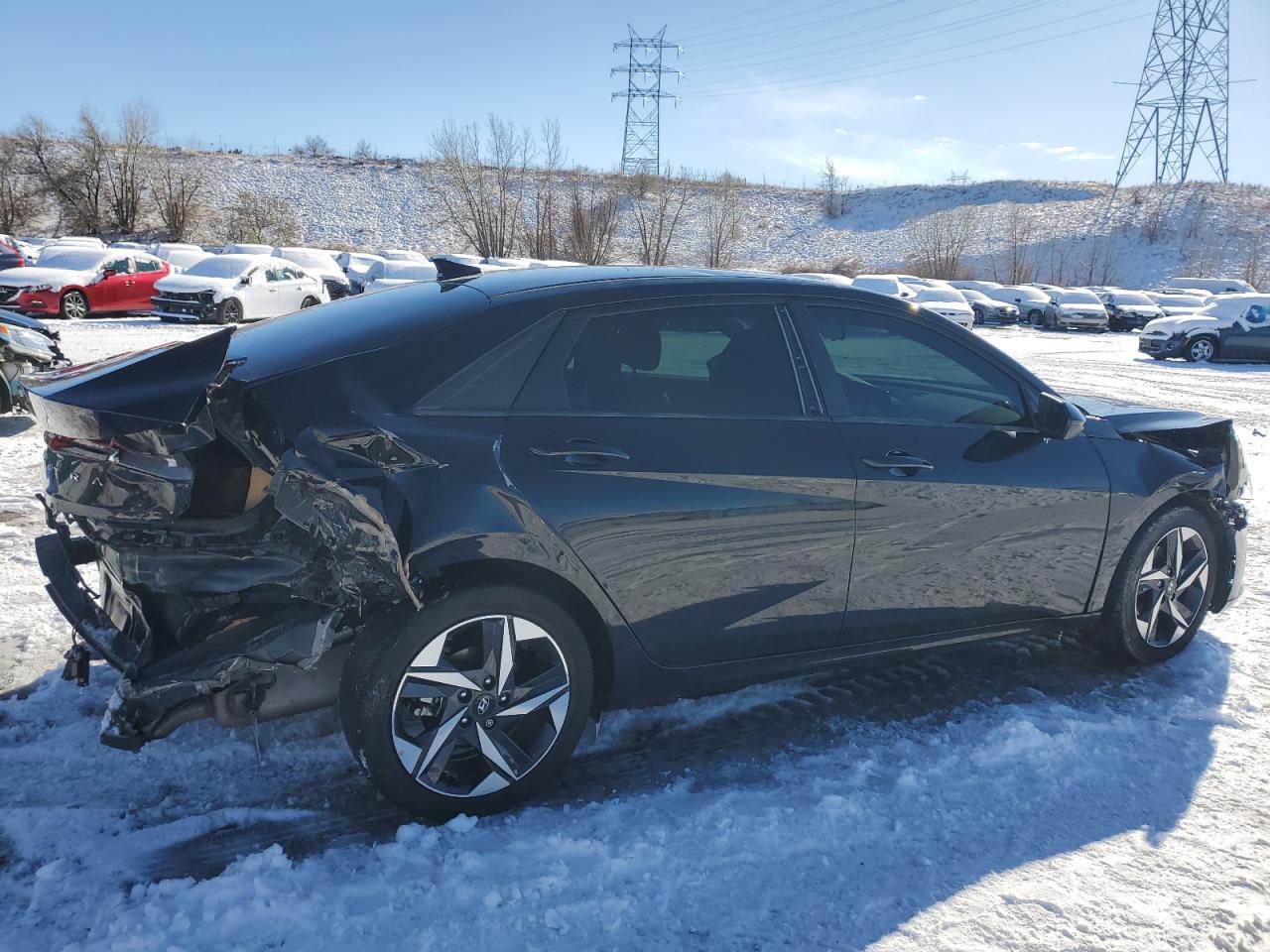 2023 HYUNDAI ELANTRA SEL VIN:5NPLS4AG3PH098612