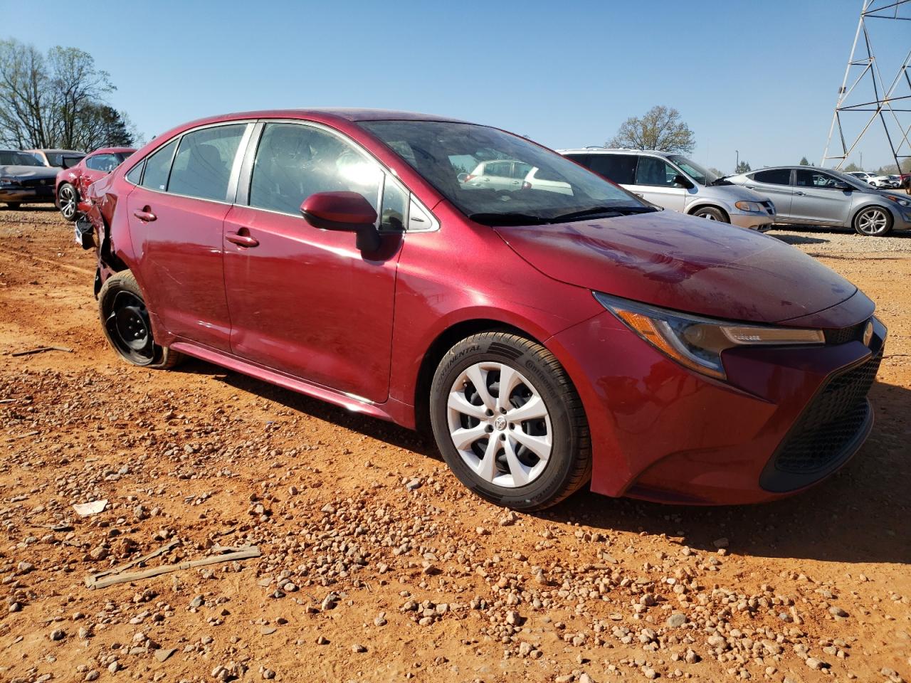 2022 TOYOTA COROLLA LE VIN:JTDEPMAE3NJ227798