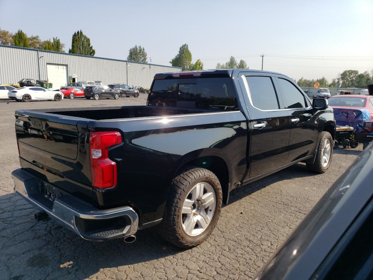 2022 CHEVROLET SILVERADO LTD K1500 LTZ VIN:1GCUYGET8NZ236582