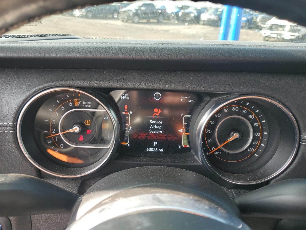 2022 JEEP GLADIATOR OVERLAND VIN:1C6HJTFG0NL100893