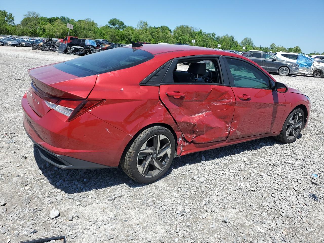 2023 HYUNDAI ELANTRA SEL VIN:KMHLS4AG2PU461628