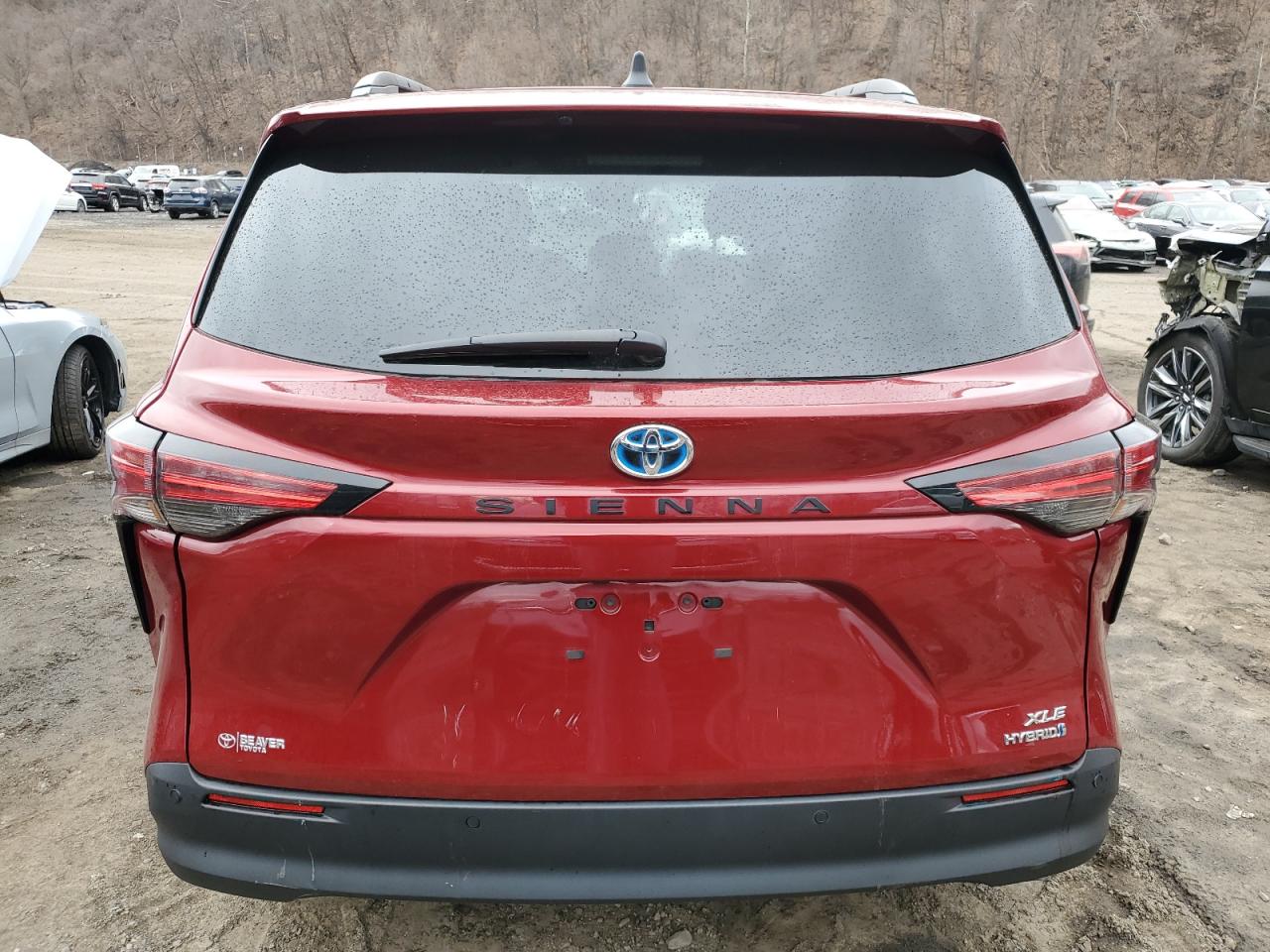 2022 TOYOTA SIENNA XLE VIN:5TDYRKEC8NS130037