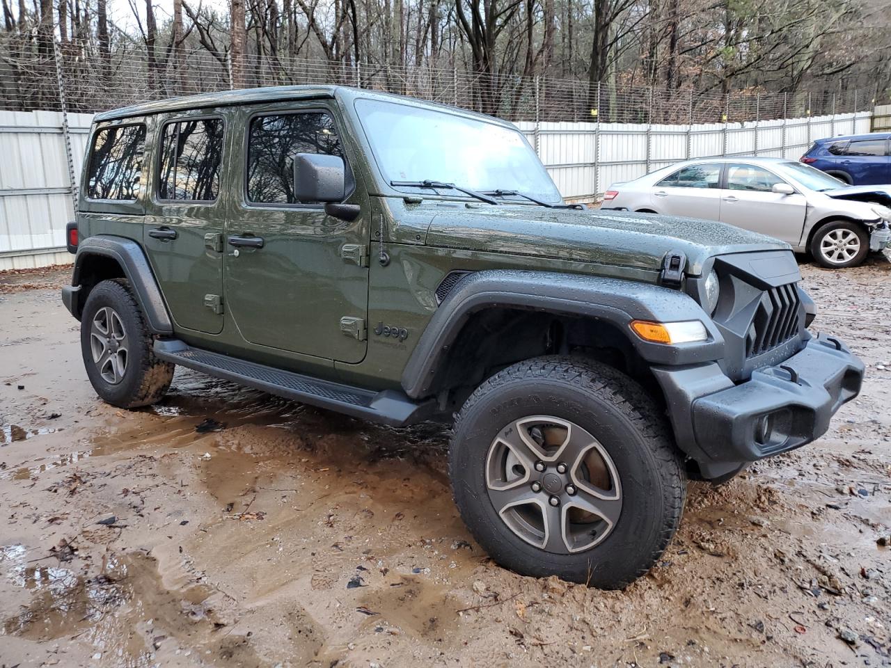 2022 JEEP WRANGLER UNLIMITED SPORT VIN:1C4HJXDG2NW201368