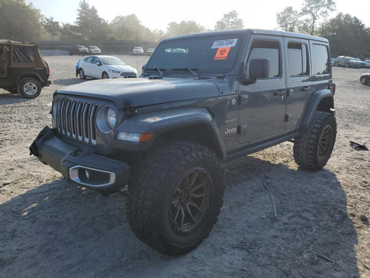 2022 JEEP WRANGLER UNLIMITED SAHARA VIN:1C4HJXEG9NW218344