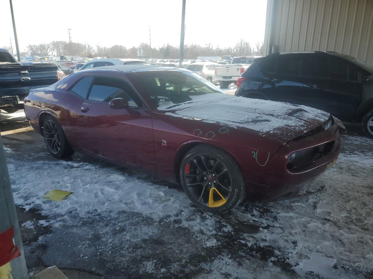 2022 DODGE CHALLENGER R/T SCAT PACK VIN:2C3CDZFJ7NH253801