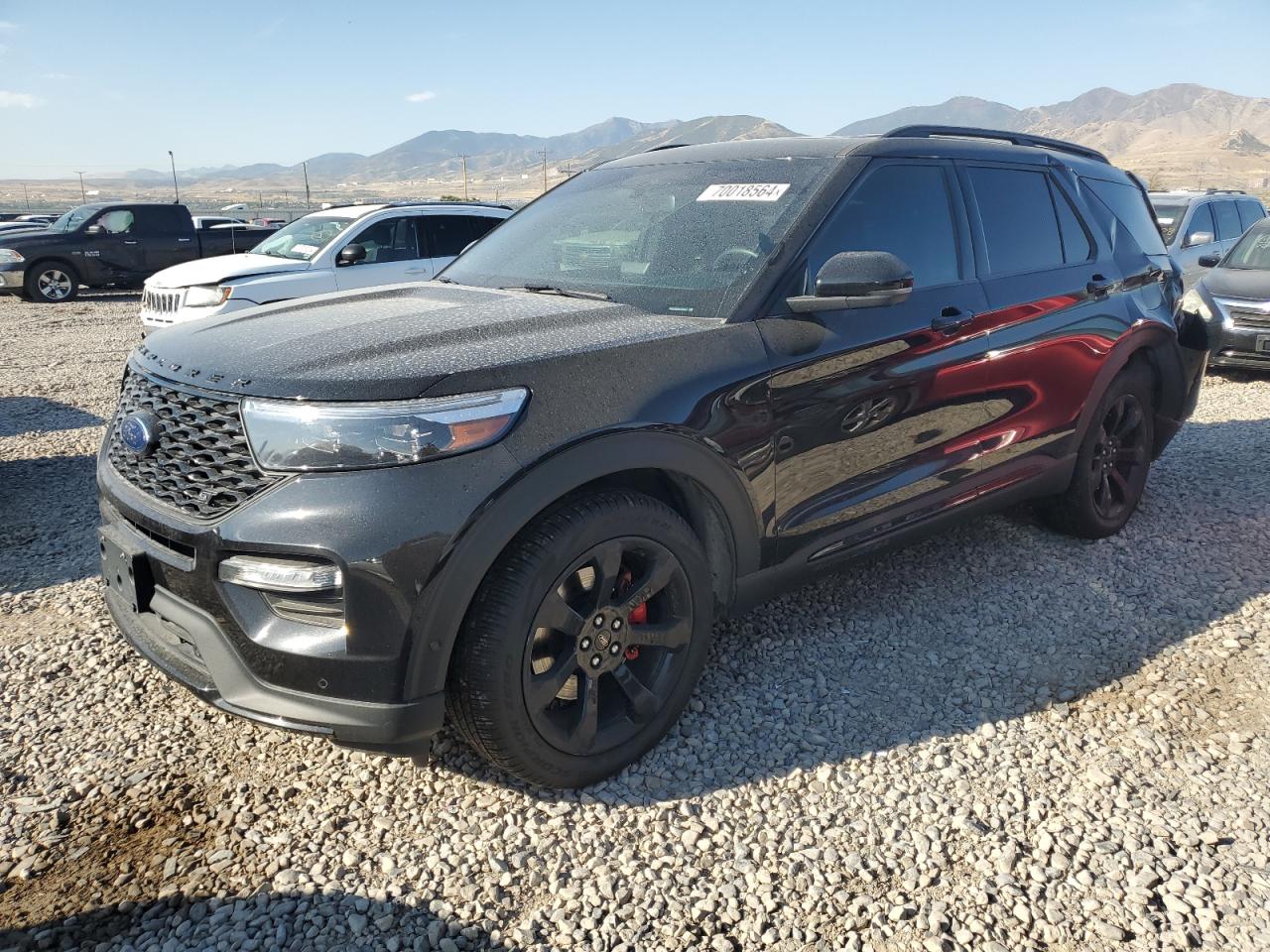 2022 FORD EXPLORER ST VIN:1FM5K8GC5NGA89587