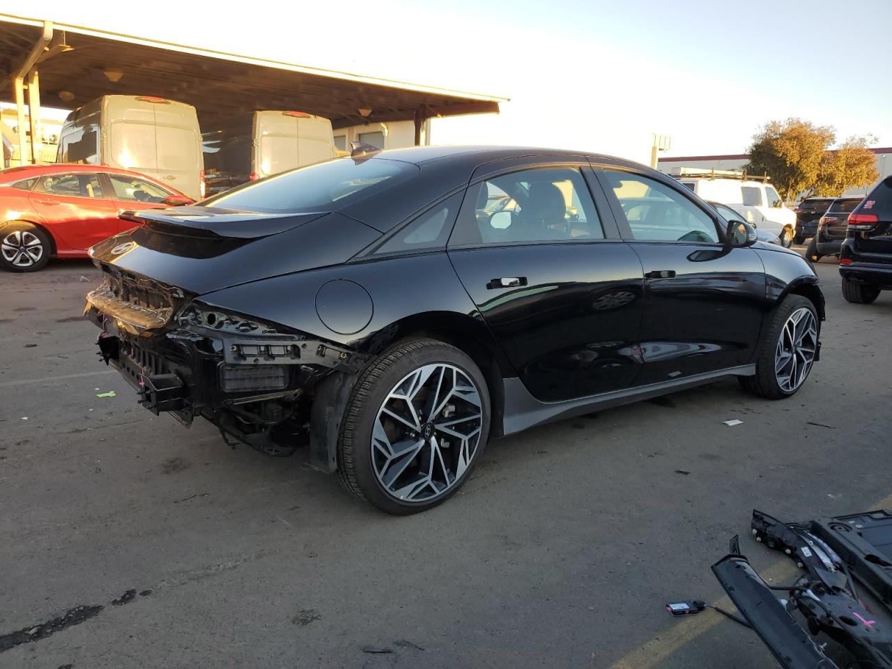 2023 HYUNDAI IONIQ 6 SEL VIN:KMHM34AA2PA033475