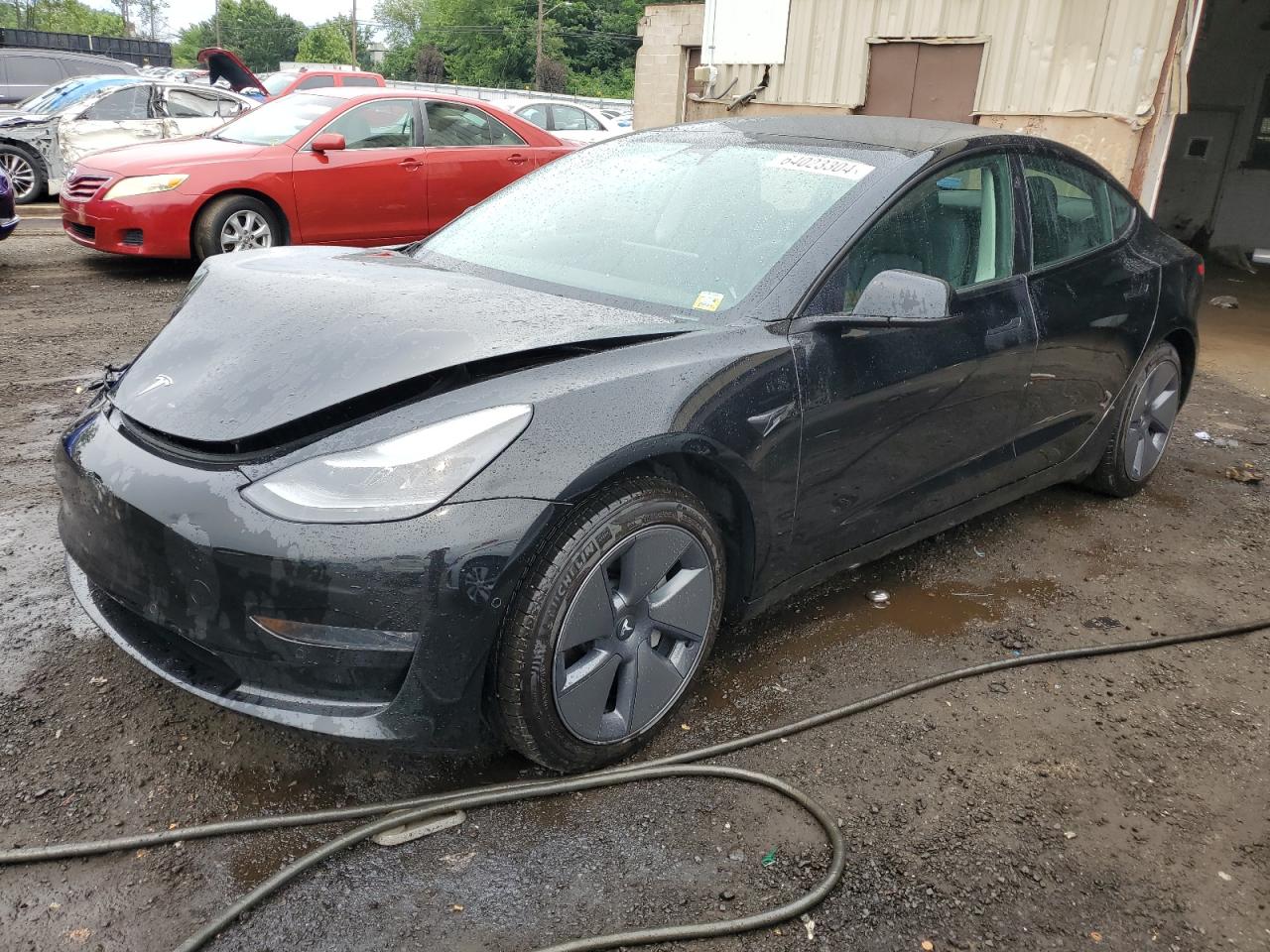 2022 TESLA MODEL 3  VIN:5YJ3E1EB6NF256490