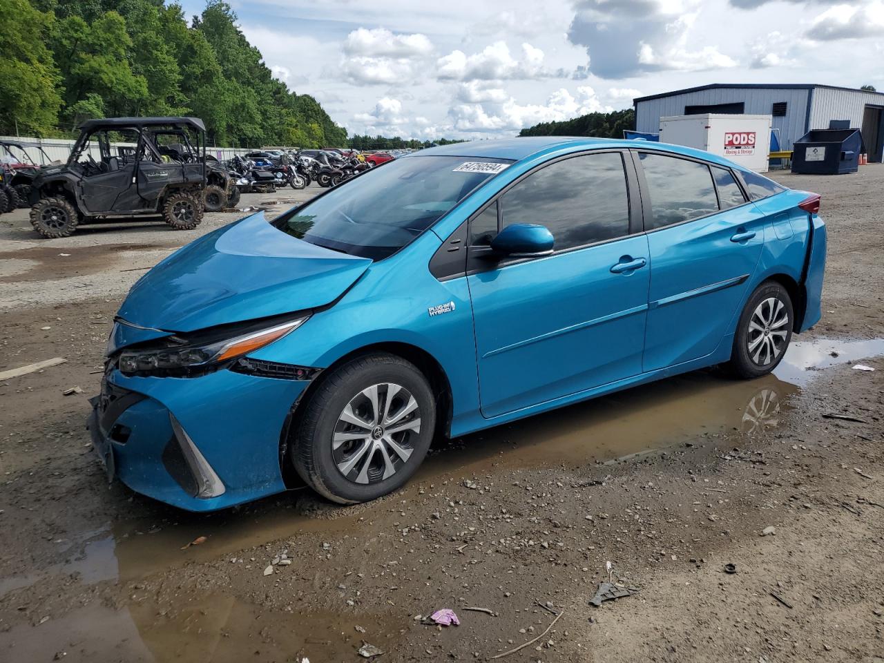 2022 TOYOTA PRIUS PRIME LE VIN:JTDKAMFP4N3222466