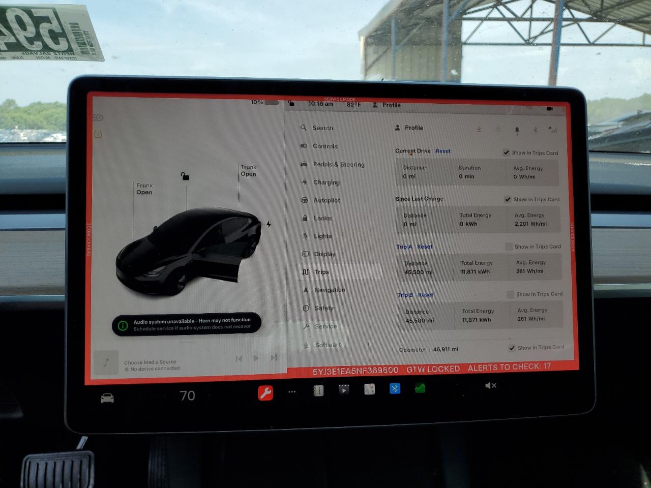 2022 TESLA MODEL 3  VIN:5YJ3E1EA5NF369600