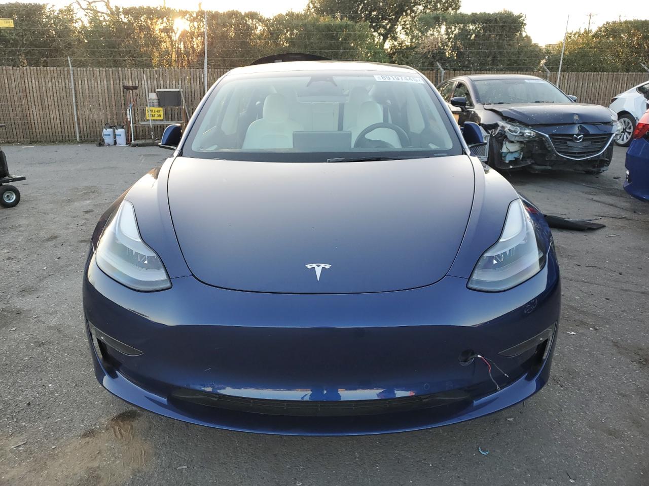 2022 TESLA MODEL 3  VIN:5YJ3E1EC5NF159709