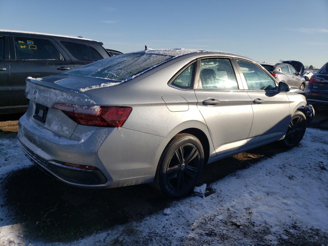 2022 VOLKSWAGEN JETTA SE VIN:3VW7M7BU8NM012362