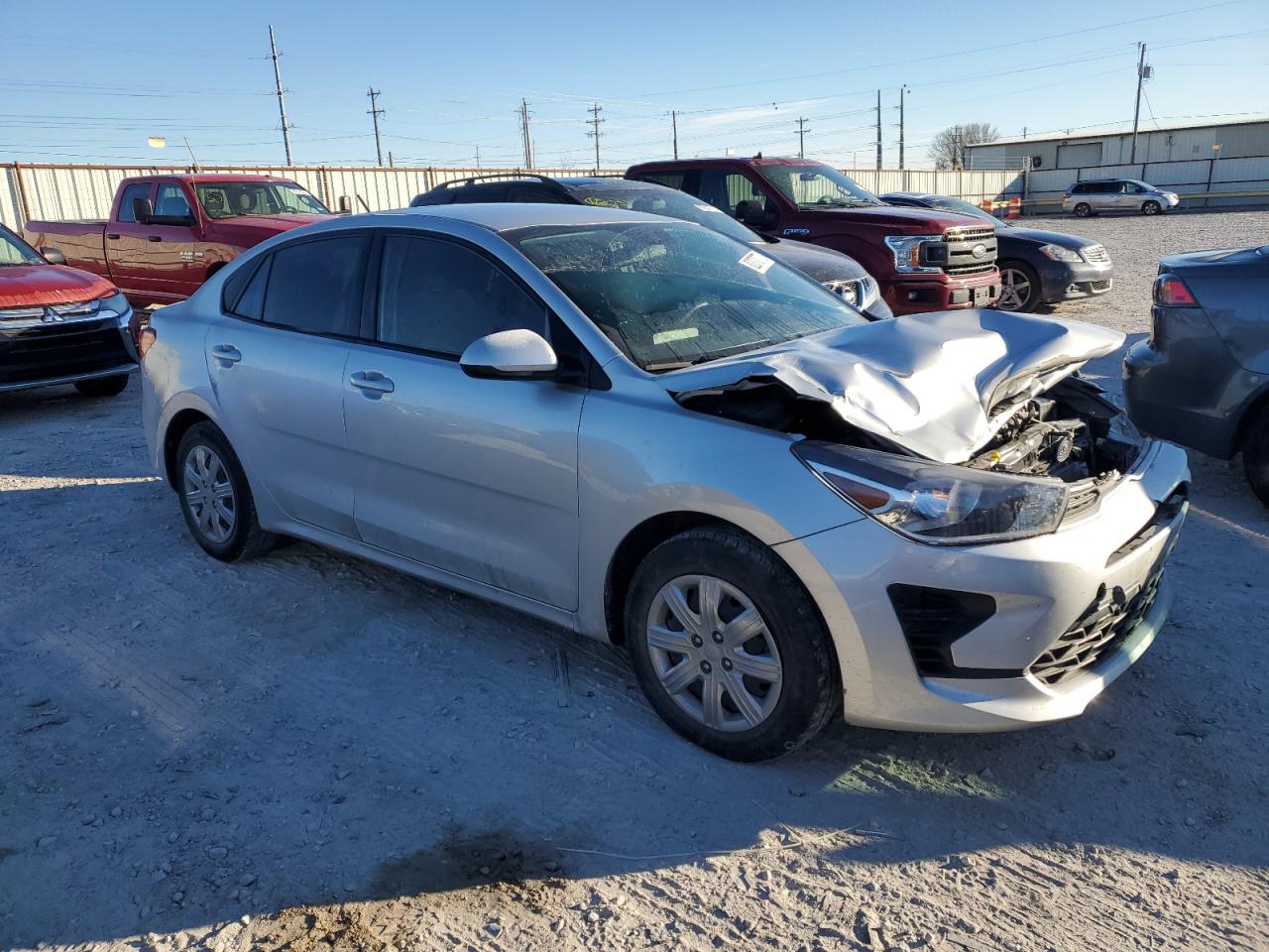 2022 KIA RIO LX VIN:3KPA24AD5NE449809