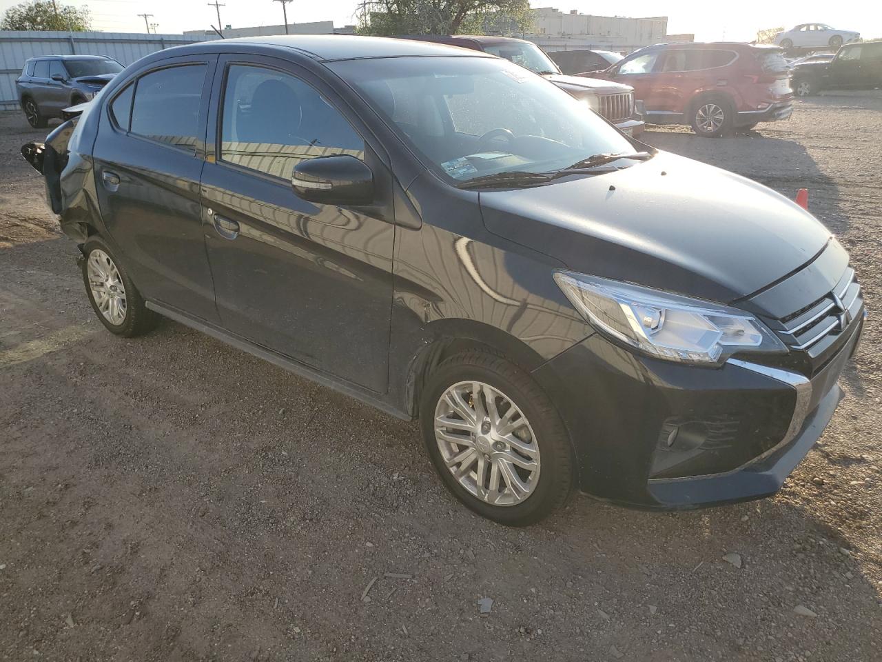 2022 MITSUBISHI MIRAGE VIN:ML3AFW6J8NH002368