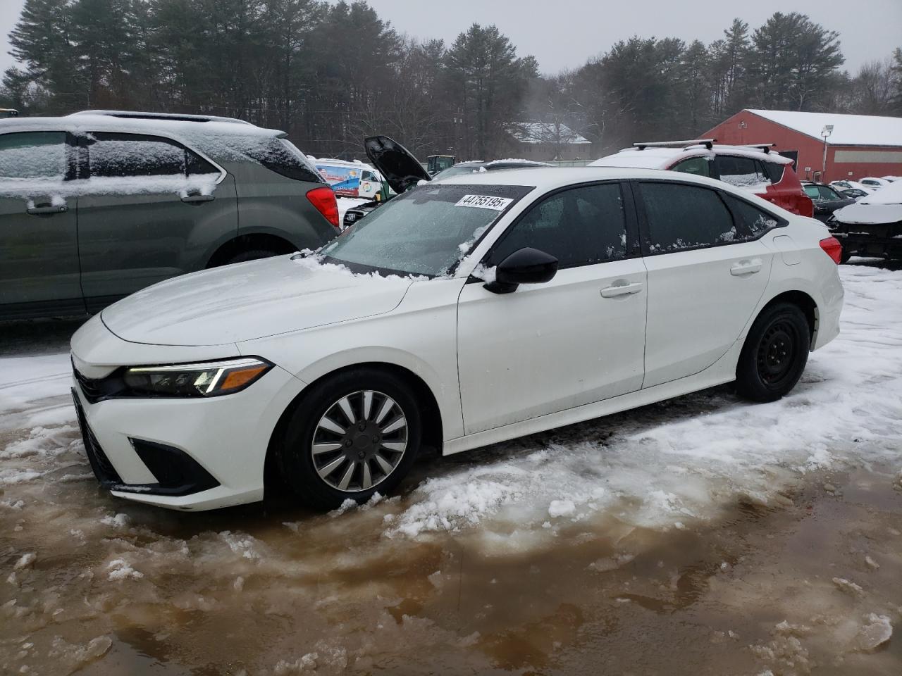 2022 HONDA CIVIC SPORT VIN:2HGFE2F56NH588601