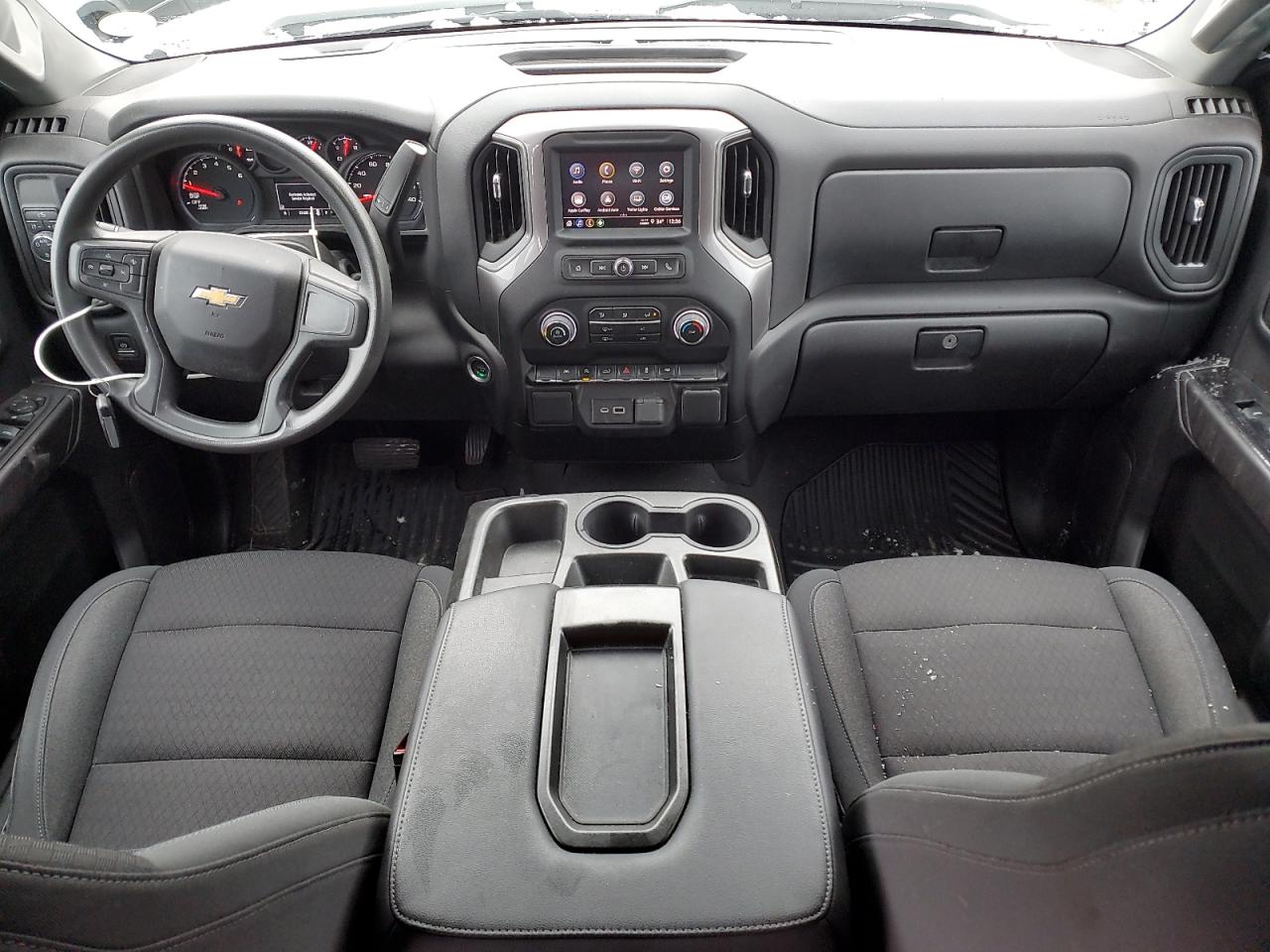 2022 CHEVROLET SILVERADO C1500 CUSTOM VIN:3GCPABEK8NG503991