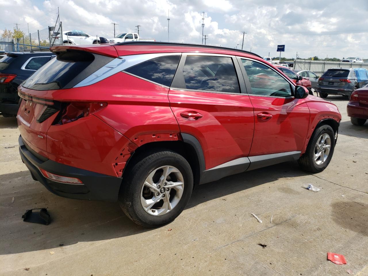 2022 HYUNDAI TUCSON SEL VIN:5NMJBCAE8NH031479