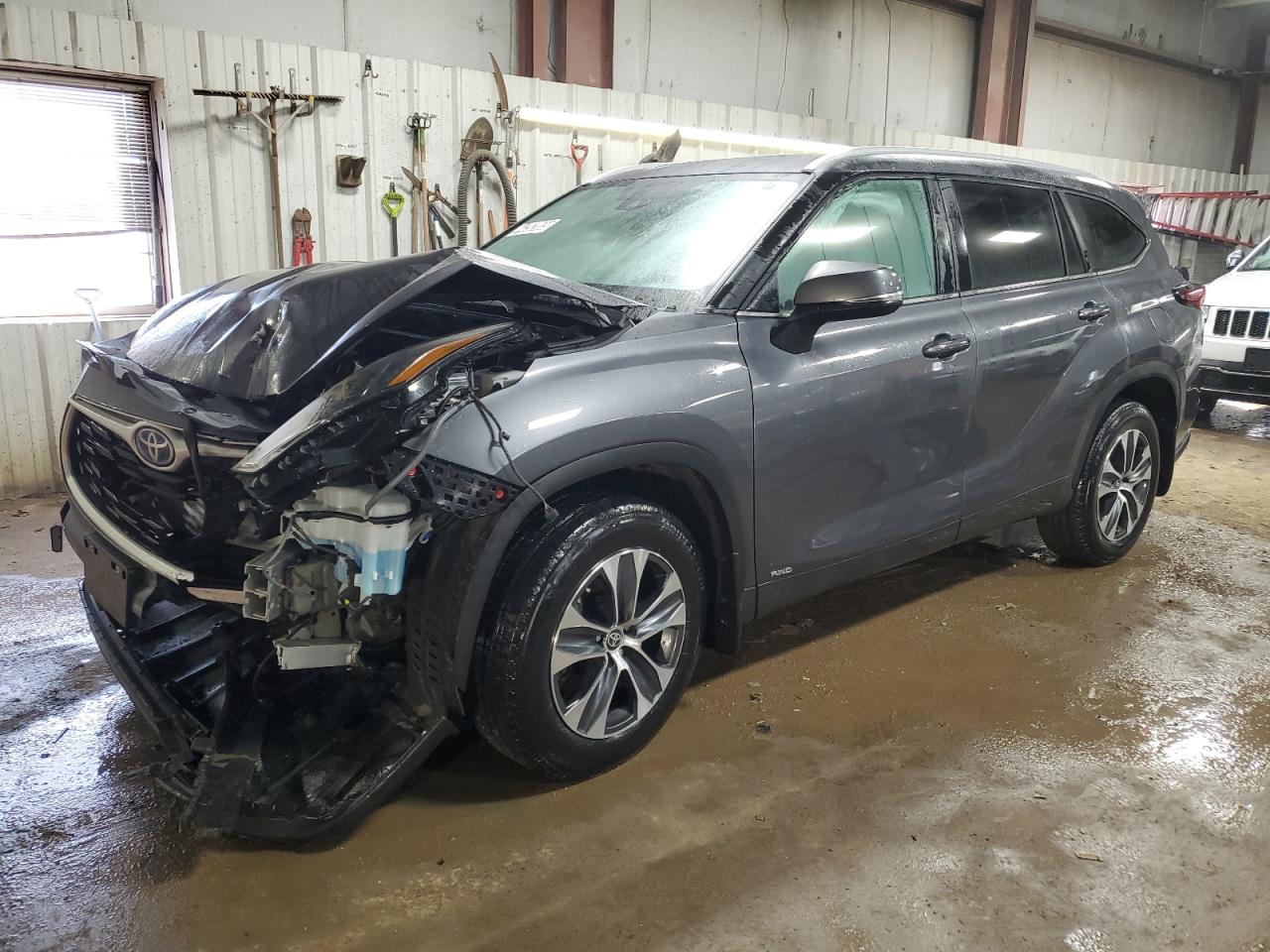 2024 TOYOTA HIGHLANDER HYBRID XLE VIN:5TDKBRCH7RS608018