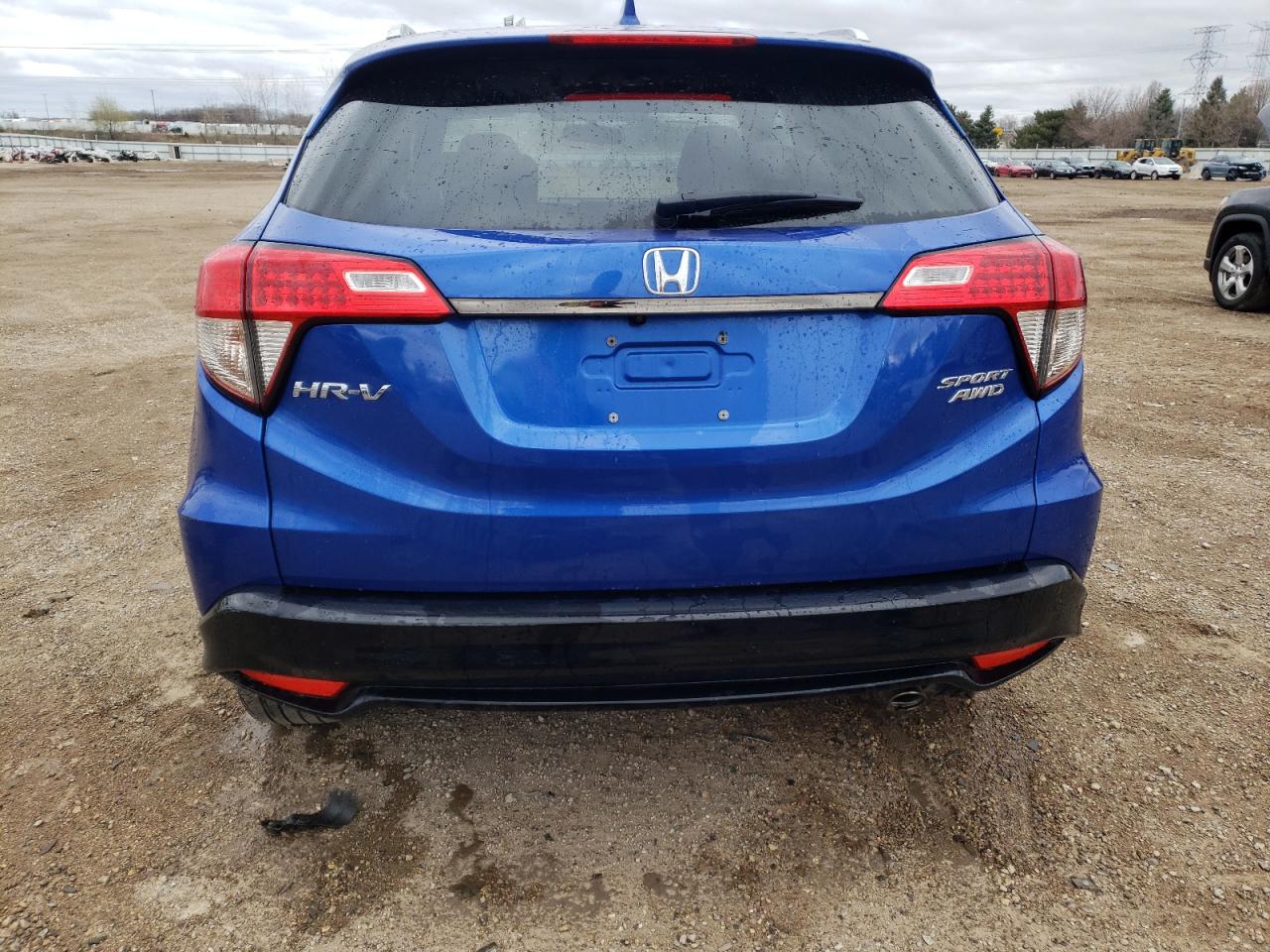 2022 HONDA HR-V SPORT VIN:3CZRU6H17NM773624