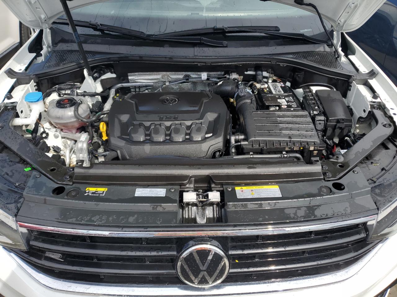 2022 VOLKSWAGEN TIGUAN SE R-LINE BLACK VIN:3VVCB7AX7NM147336