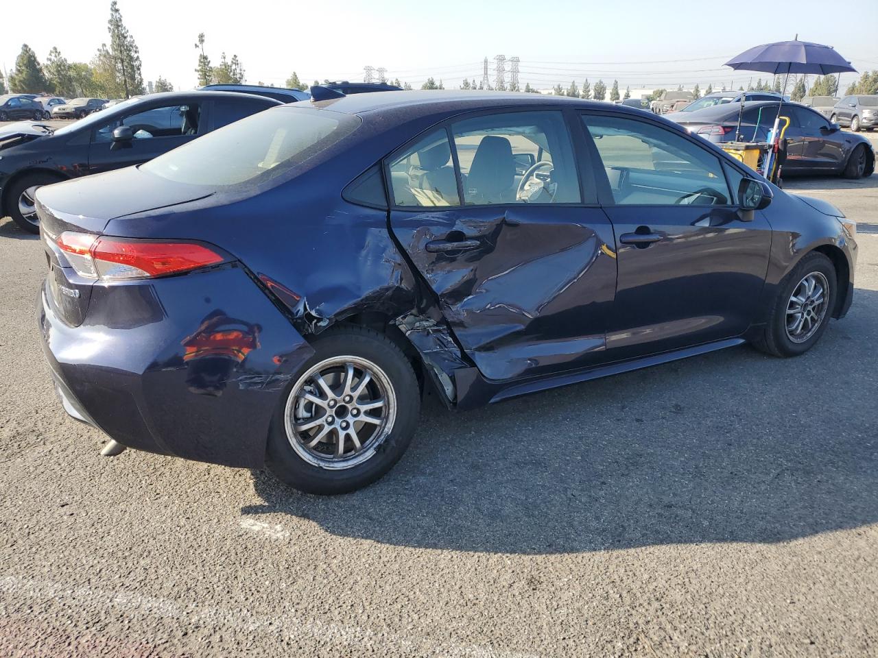 2022 TOYOTA COROLLA LE VIN:JTDEAMDE3NJ049999