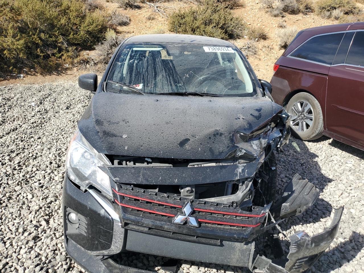 2022 MITSUBISHI MIRAGE SE VIN:ML32AWHJ7NH006900