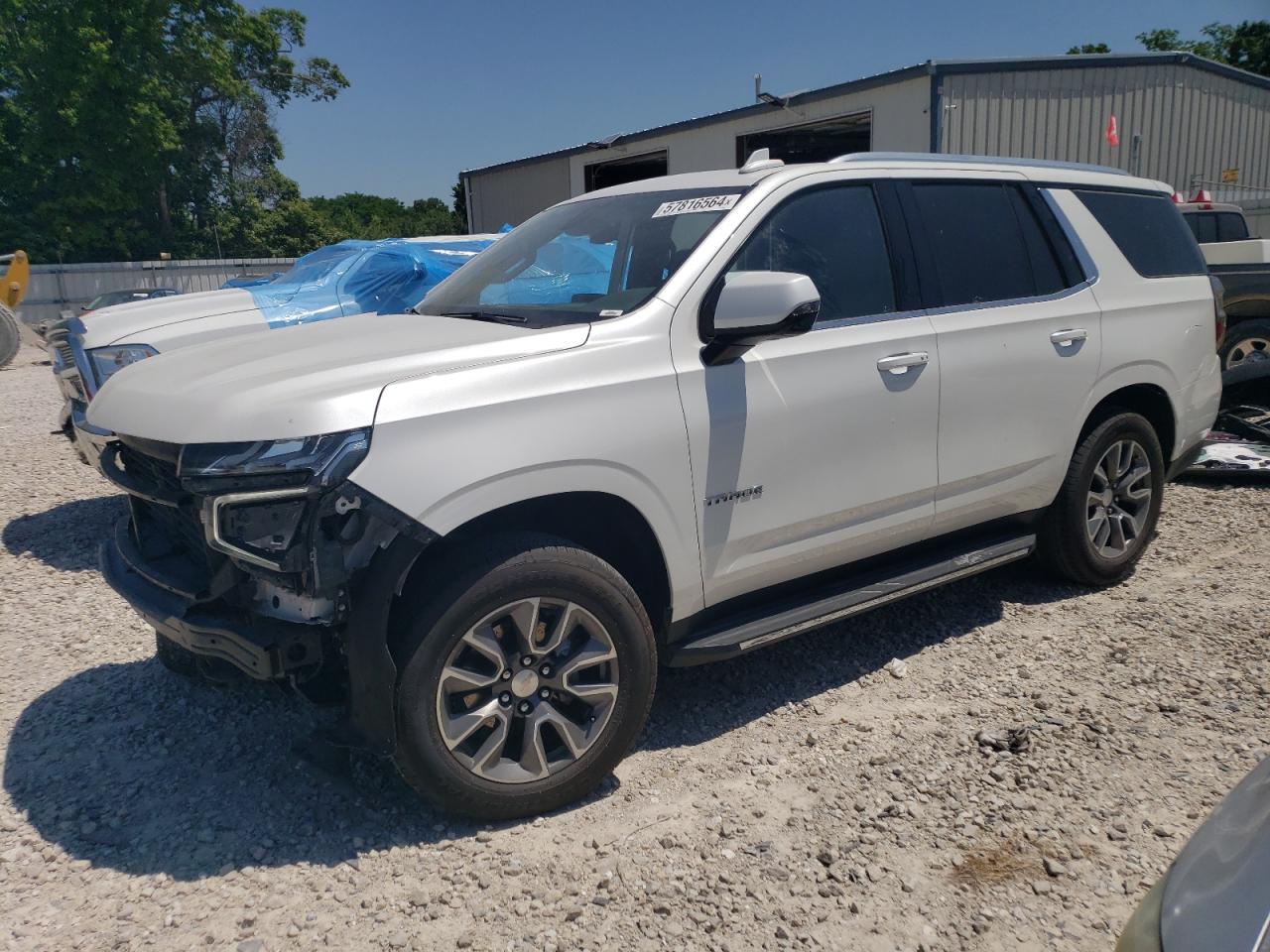 2022 CHEVROLET TAHOE K1500 LT VIN:1GNSKNKD9NR299563