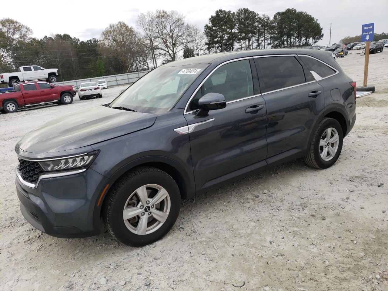 2022 KIA SORENTO LX VIN:5XYRG4LC4NG109417