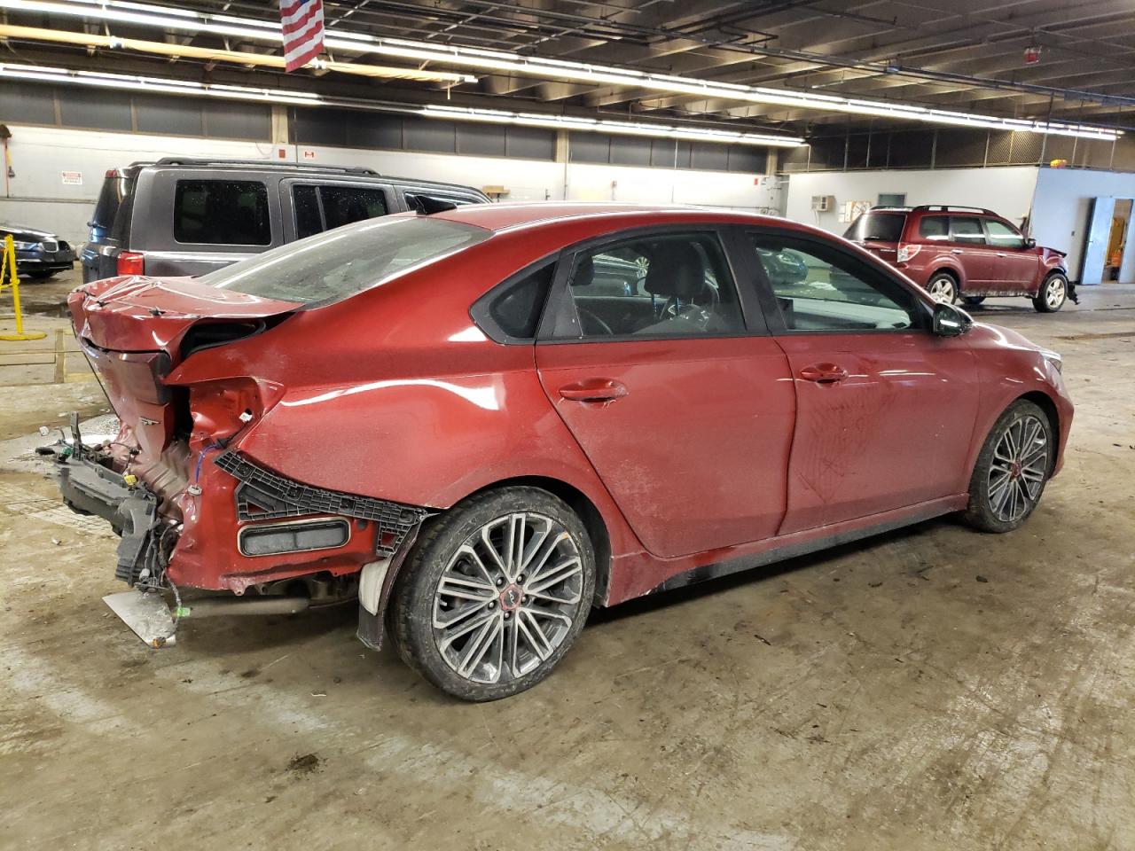 2022 KIA FORTE GT VIN:3KPF44ACXNE447108