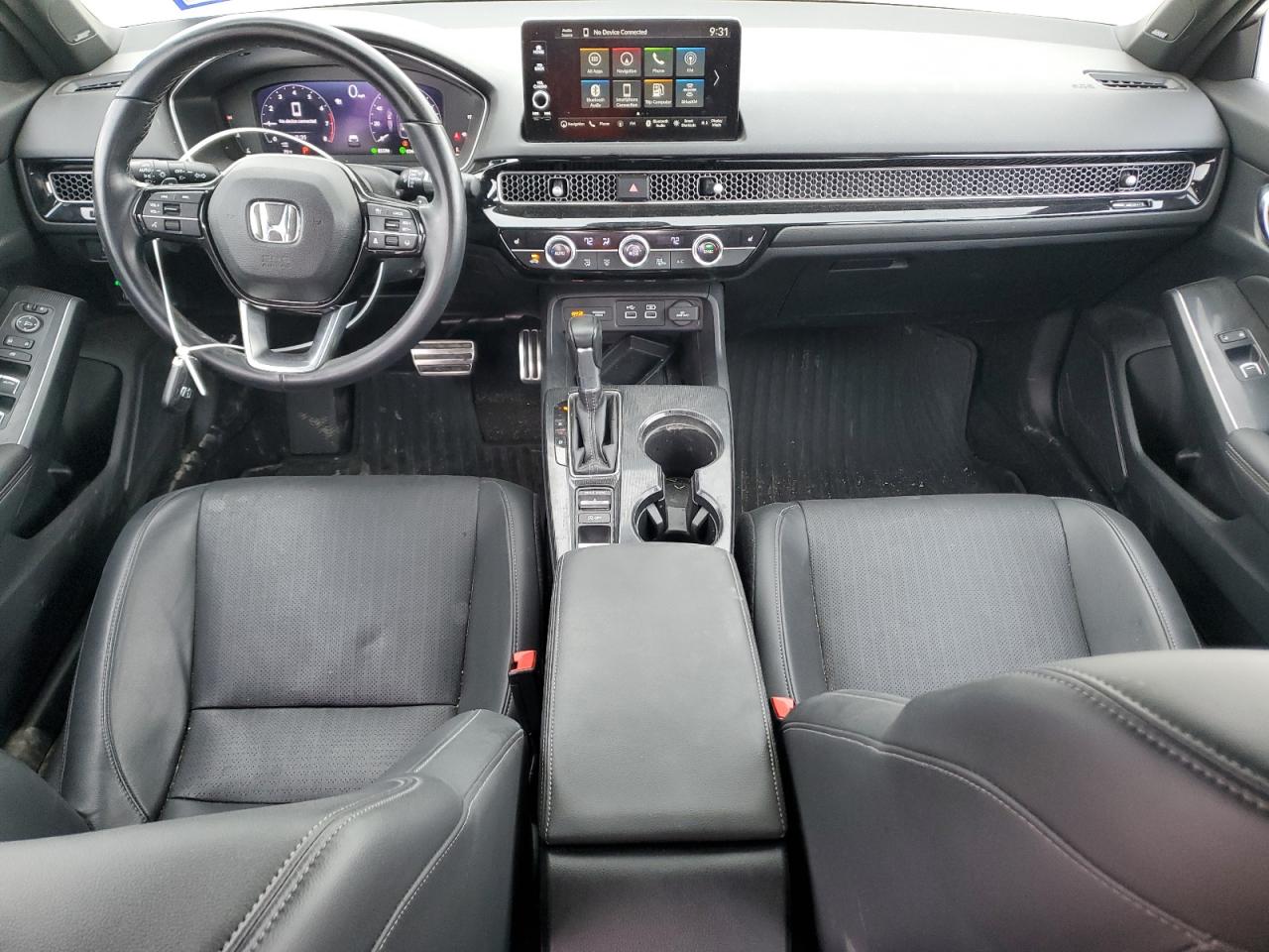 2022 HONDA CIVIC SPORT TOURING VIN:19XFL1H81NE019754