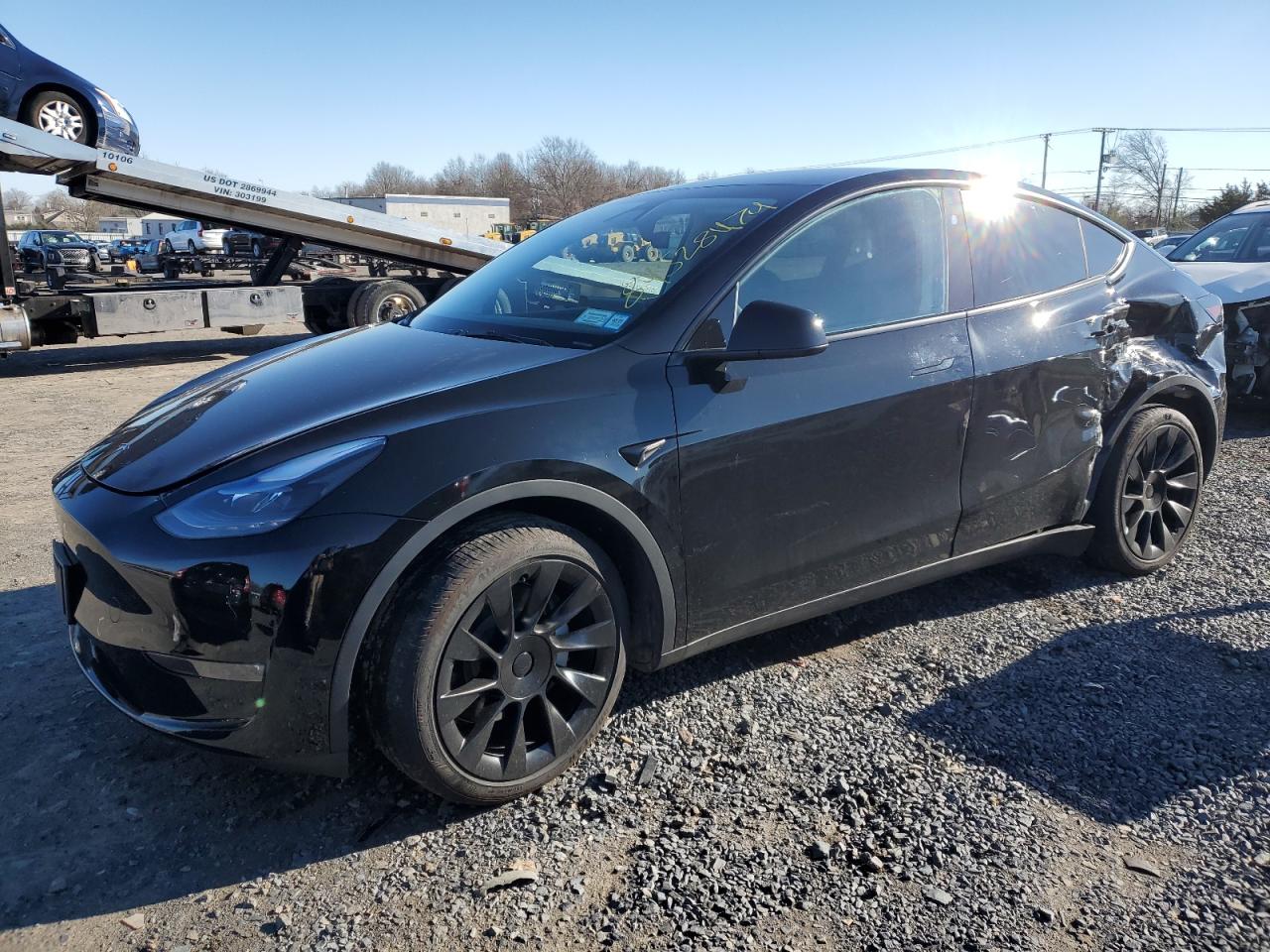 2024 TESLA MODEL Y  VIN:7SAYGDEE0RA229867