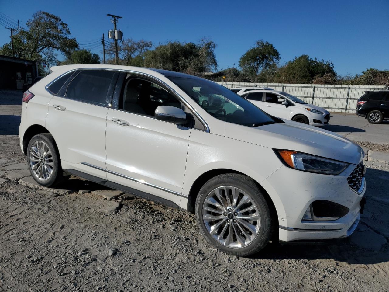 2022 FORD EDGE TITANIUM VIN:2FMPK4K96NBA41410