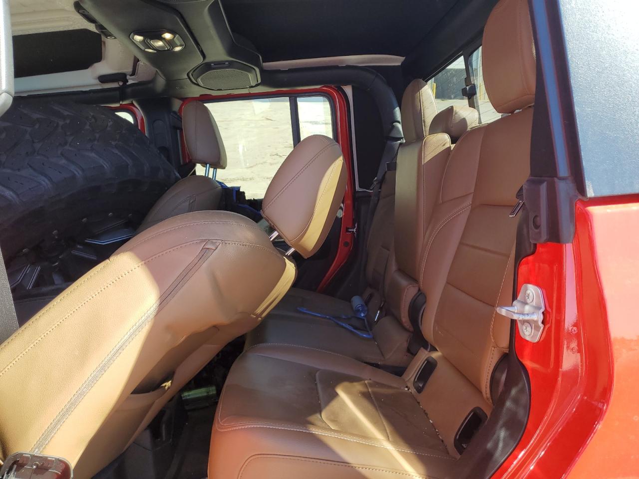 2022 JEEP GLADIATOR OVERLAND VIN:1C6HJTFG2NL135841