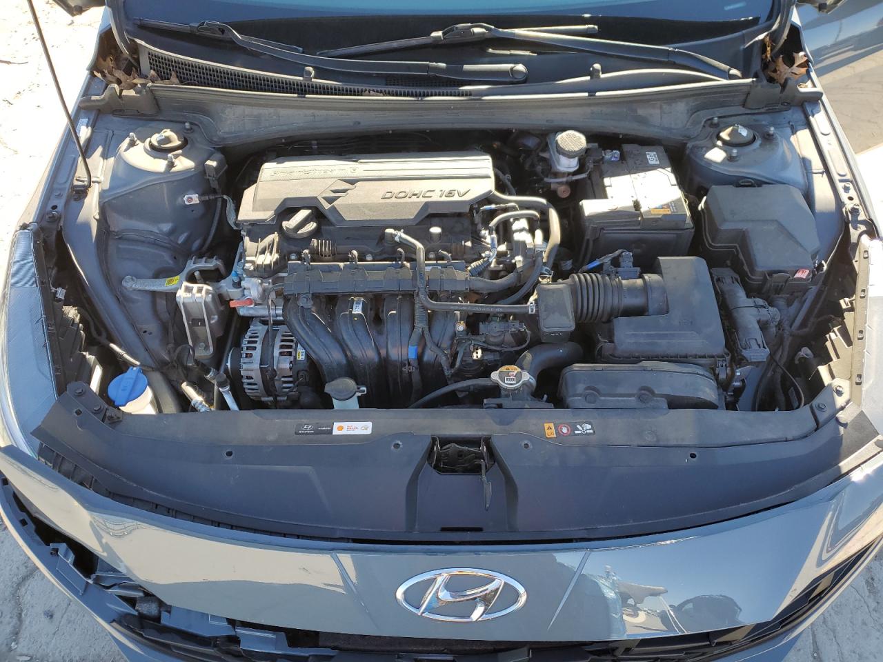 2022 HYUNDAI ELANTRA SEL VIN:KMHLM4AGXNU365057