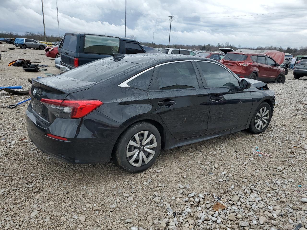 2022 HONDA CIVIC LX VIN:2HGFE2F23NH551978