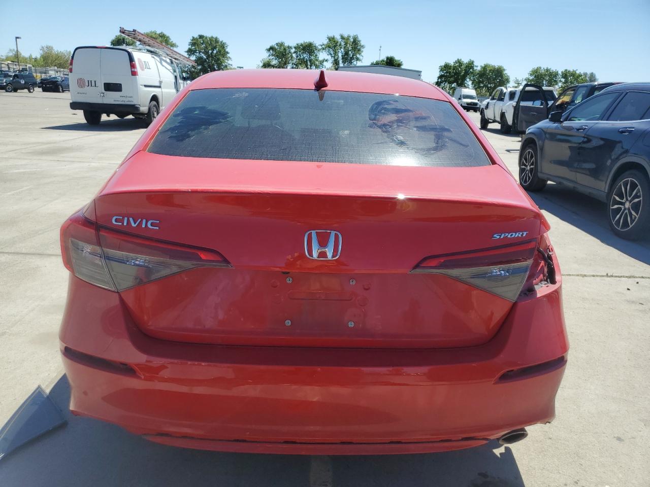 2022 HONDA CIVIC SPORT VIN:2HGFE2F57NH568857