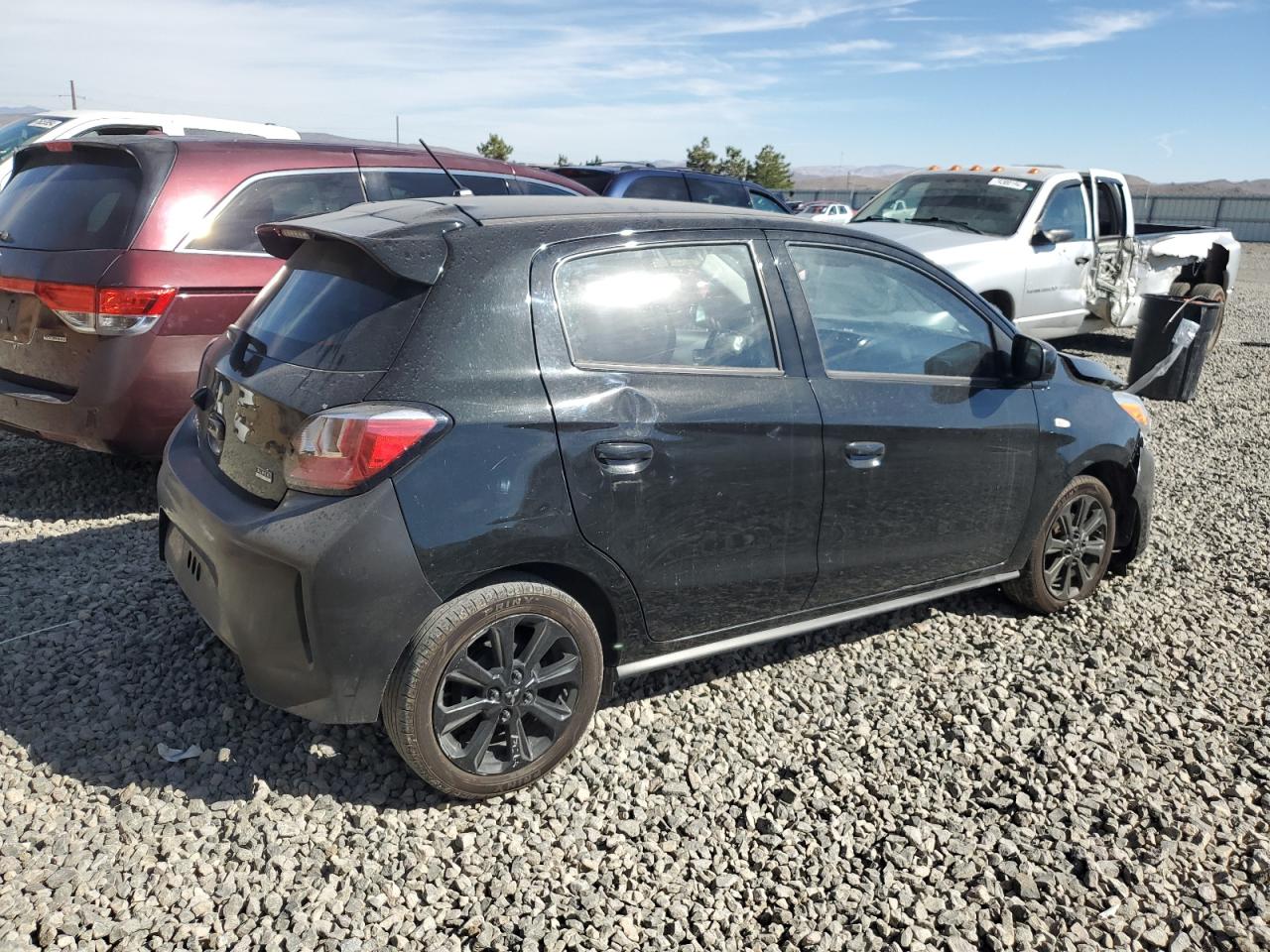 2022 MITSUBISHI MIRAGE SE VIN:ML32AWHJ7NH006900