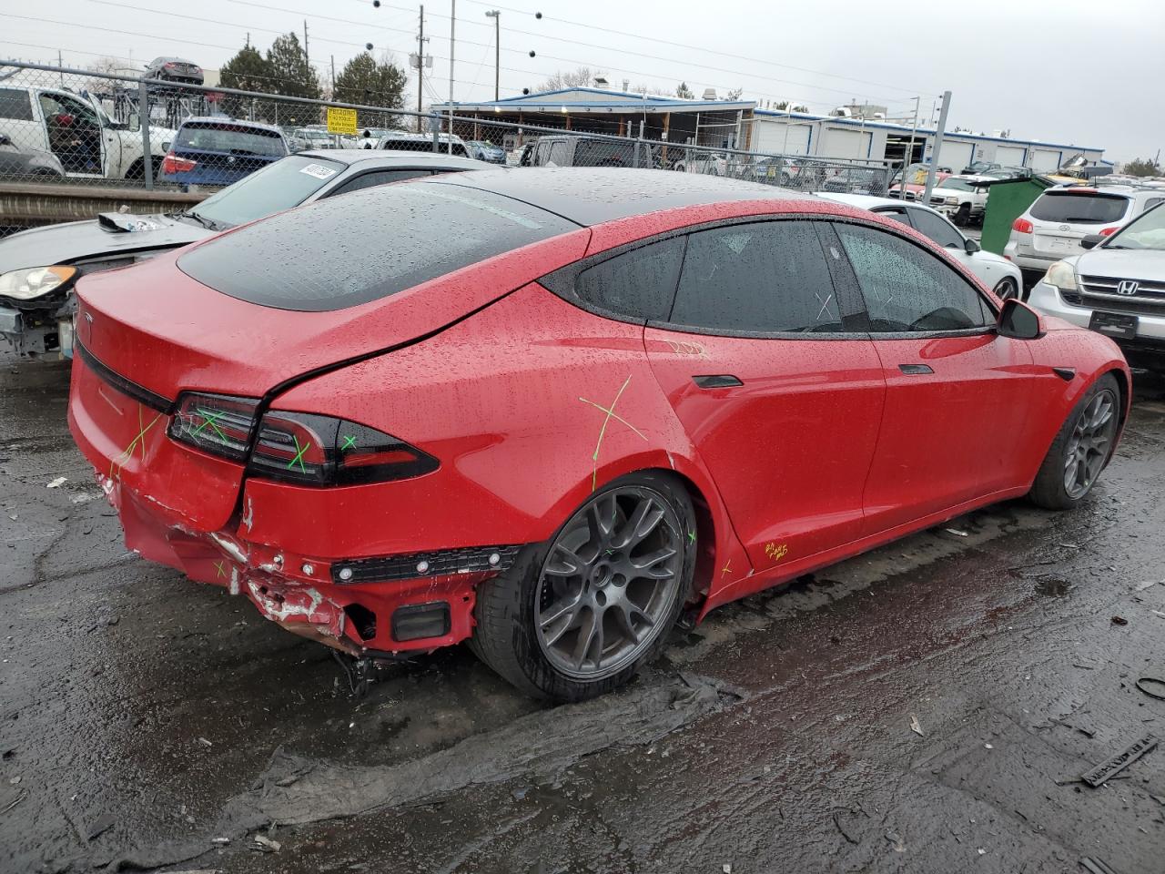 2022 TESLA MODEL S  VIN:KNDEPCAA6M7215633