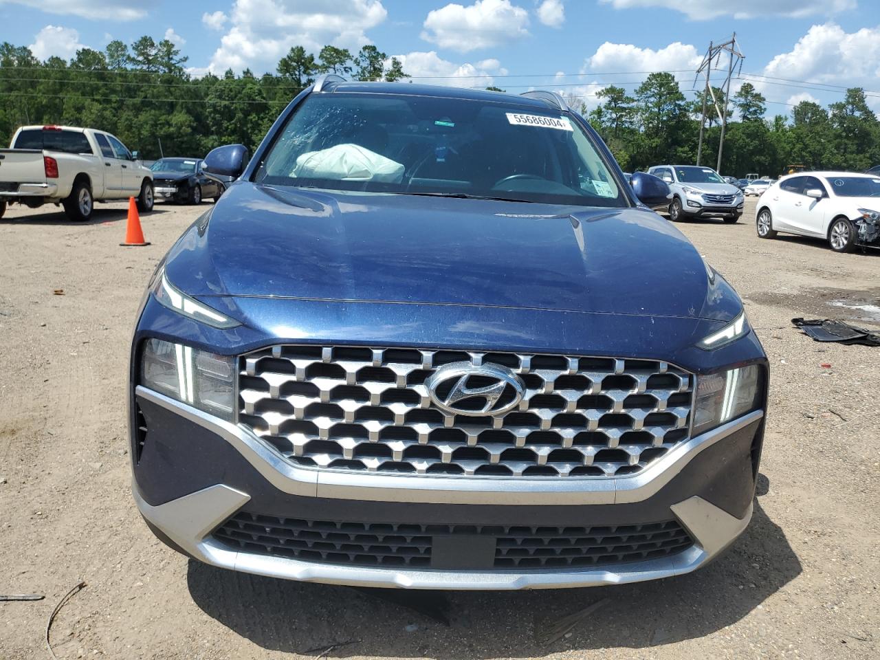 2022 HYUNDAI SANTA FE SEL VIN:5NMS34AJ2NH420008