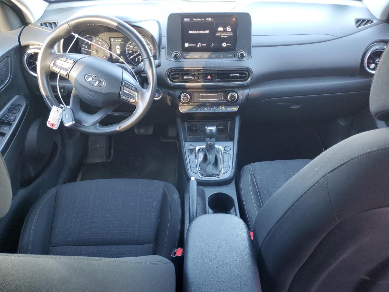 2022 HYUNDAI KONA SEL VIN:KM8K3CAB0NU760863
