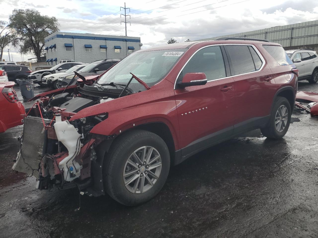 2023 CHEVROLET TRAVERSE LT VIN:1GNEVGKW0PJ134178