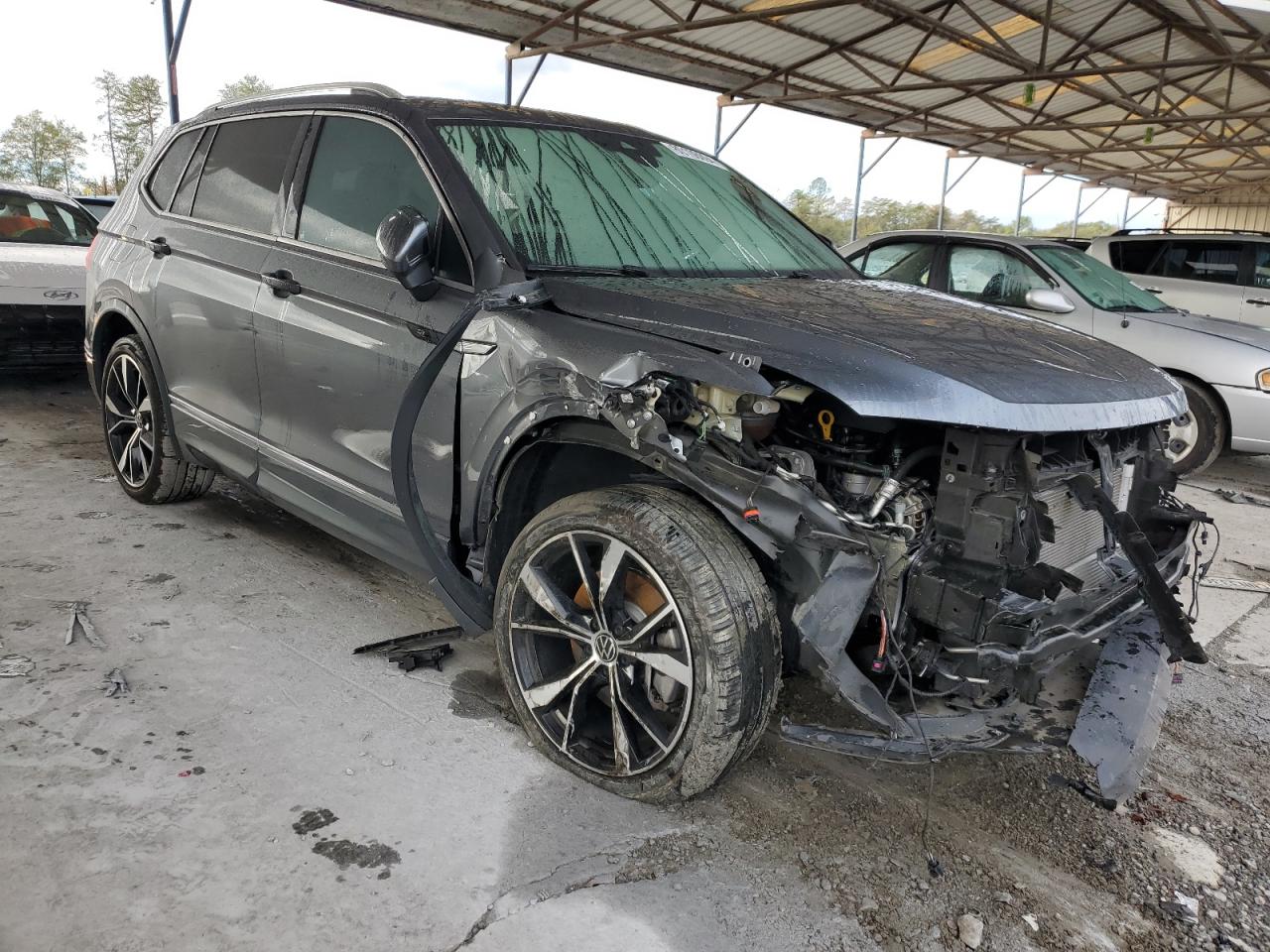 2022 VOLKSWAGEN TIGUAN SEL R-LINE VIN:3VV4B7AX8NM082582