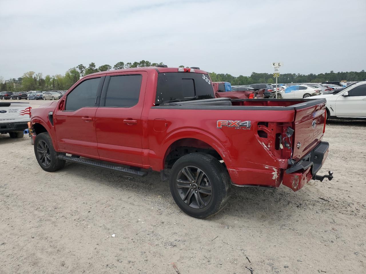 2022 FORD F150 SUPERCREW VIN:1FTFW1E56NKE73660