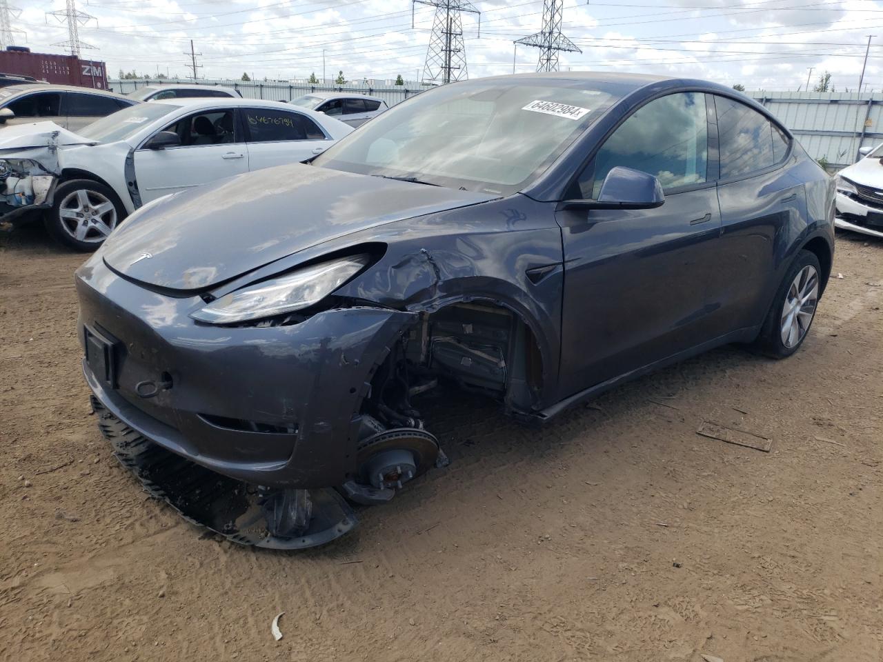 2022 TESLA MODEL Y  VIN:7SAYGDEE3NA007737