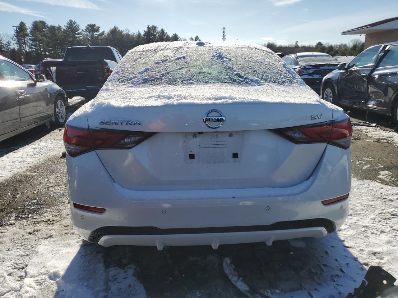 2022 NISSAN SENTRA SV VIN:3N1AB8CVXNY211663